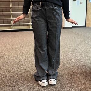 Charcoal Gray Trousers